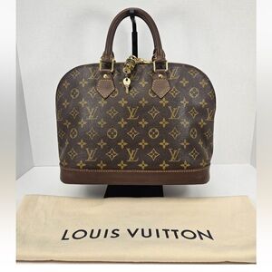 Louis Vuitton  Alma Monogram Satchel